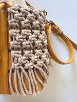 Load image into Gallery viewer, Macrame Bucket Bag
