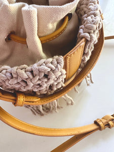 Macrame Bucket Bag