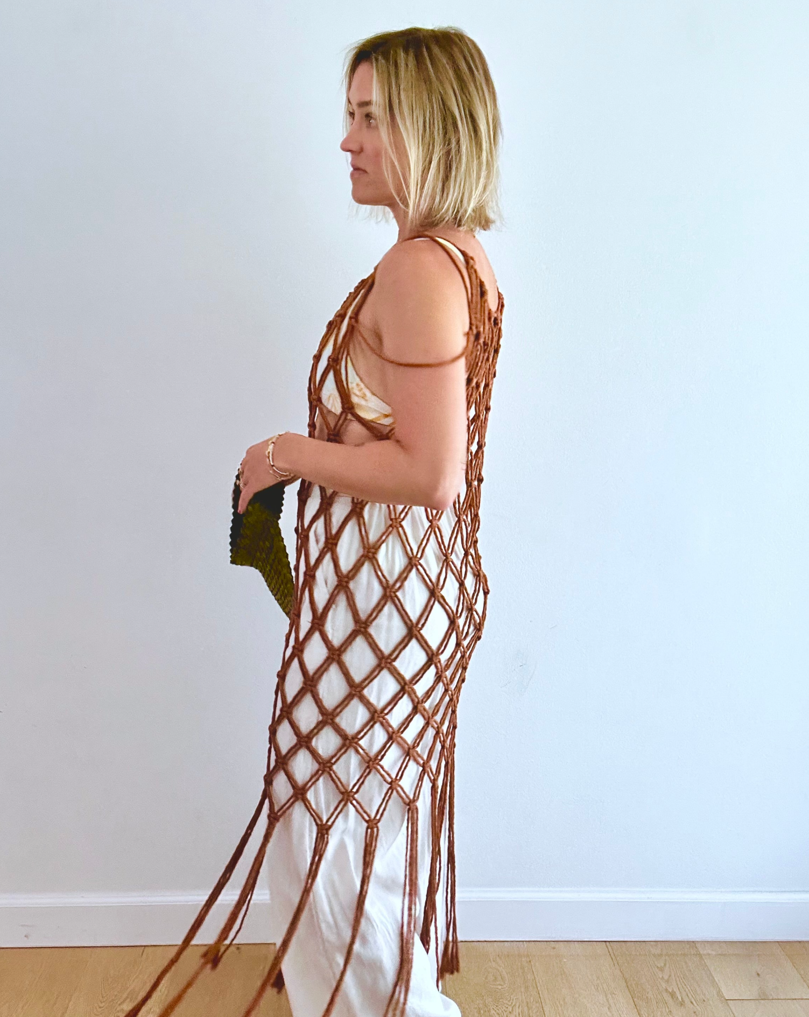 Macrame Dress: Earth