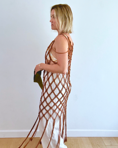 Macrame Dress: Earth