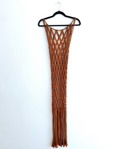 Macrame Dress: Earth