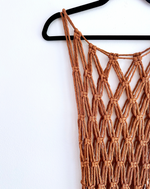 Load image into Gallery viewer, Macrame Dress: Earth
