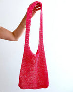 Load image into Gallery viewer, Bright Pink Shopping Bag
