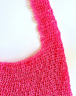 Load image into Gallery viewer, Bright Pink Shopping Bag
