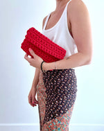 Load image into Gallery viewer, Crochet Clutch
