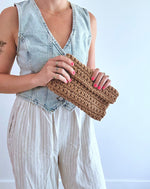 Load image into Gallery viewer, Crochet Clutch
