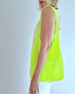 Load image into Gallery viewer, Neon Green Beach Bag
