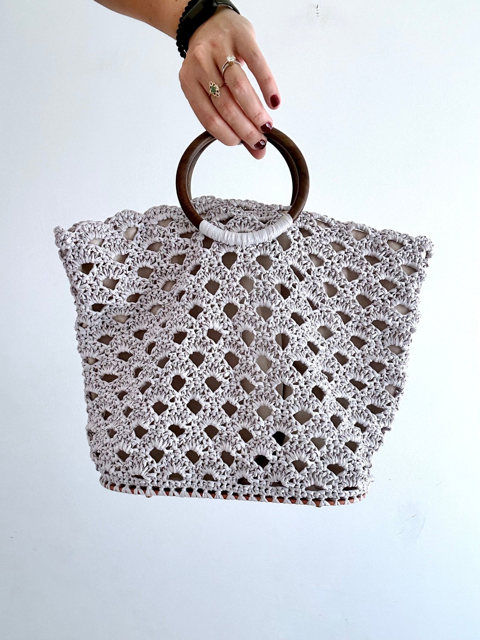 Arcade Stitch Handbag